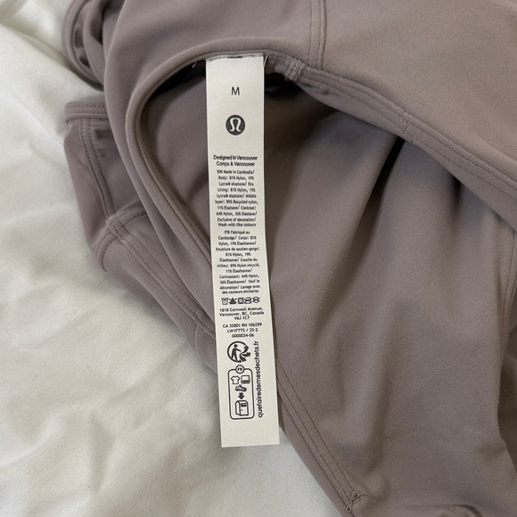 lululemon Lavender Cropped Halter Top - Picture 5 of 5